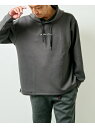 MEN'S MELROSE 【MASTER FRAME】ダンボールパーカー メンズメルローズ トップス パーカー・フーディー ブルー グリーン グレー ベージュ【送料無料】(4)