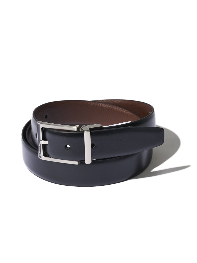 【SALE／20%OFF】ADPOSION ADPOSION/(M)【Calvin Klein/カルバンクライン】Reversible belt テットオム ファッション雑貨 ベルト ブラック【RBA_E】【送料無料】