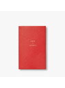 SMYTHSON Pastegrain Panama Make It Happen スマイソン 文房具 手帳・メモ帳 レッド【送料無料】