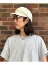 CA4LA WASHABLE BRAID CAS7 カシラ 帽子 キャスケット グレー ホワイト ベージュ【送料無料】