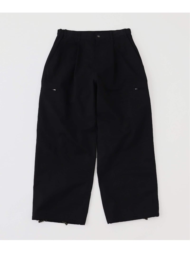 JOURNAL STANDARD rajabrooke / ラジャブルック BASIK CHINO PANTS (WIDE) ジャーナル スタンダード パンツ チノパンツ ブラック【送料無料】