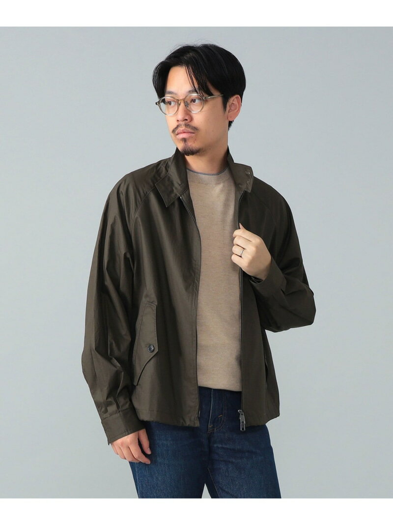 BEAMS F BARACUTA / G4 コットン タイプライター ショートブルゾン　25AW ビームス メン ジャケット・アウター ブルゾン・ジャンパー カーキグリーン ベージュ【送料無料】