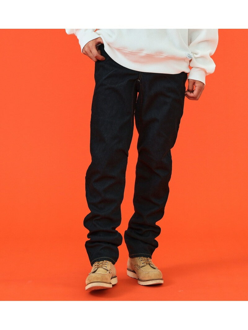 EDWIN EDWIN 【56design別注】【暖】バイク用 WILDFIRE デニムパンツ ジーンズ 暖パンツ ストレッチ コーデュラ 三層構造 防風 耐摩擦 エドウインオンラインモール パンツ ジーンズ・デニムパンツ ブルー【送料無料】