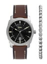 FOSSIL フォッシル 腕時計 メンズ アナログ レザー FS6081SET フォッシル アクセサリー・腕時計 腕時計【送料無料】