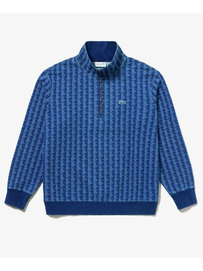 LACOSTE インディゴスウェットモノグ