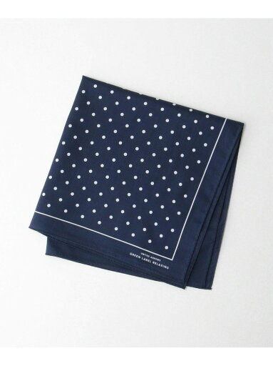 UNITED ARROWS green label relaxing GLR シーアイランド ドット ハンカチ ユナイテッドアローズ グリーンレーベルリラクシング ファッション雑貨 ハンカチ・ハンドタオル ブラック ネイビー ブルー UNITED ARROWS green label relaxing GLR シーアイランド ドット ハンカチ ユナイテッドアローズ グリーンレーベルリラクシング ファッション雑貨 ハンカチ・ハンドタオル ブラック ネイビー ブルー