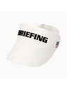 BRIEFING（ブリーフィング）【BRIEFING GOLF/ブリーフィングゴルフ】MENS CLASSIC VISOR幅広のフロント部分や細やかなディテールにこだわりの詰まったクラシックなルックスが魅力。コットンツイル素材を用い、上品に仕上げました。【オススメポイント】-エレガントなルックス-・ツイル素材の微光沢感が上品な雰囲気をプラス。・やや幅広のフロント部分に、BRIEFINGロゴを配置することで、シンプルなデザインでありながら存在感を発揮。【URABAN ATHLETE コレクション】BRIEFING GOLF のコンセプトである“URBAN GOLF"を体現し、ブランドらしいトレンドを落とし込んだスタイリッシュなゴルフコーディネートを提案する、BRIEFING GOLFのの中心となるアパレルコレクション。2024春夏シーズンでは、撥水性素材を使用した軽量アウターの他、オリジナル・モノグラムプリントを備えたアパレルを新たにローンチ。ポロシャツの一部アイテムにはリラックスフィットデザインを採用するなど、バリエーション豊富なアーバンスタイルゴルフウェアをお届けします。型番：BRG241MD2-000-001 KV1129【採寸】サイズ高さ頭周りつばFREE7cm58~60cm8.5cm商品のサイズについて【商品詳細】サイズ：FREE※画面上と実物では多少色具合が異なって見える場合もございます。ご了承ください。商品のカラーについて 【予約商品について】 ※「先行予約販売中」「予約販売中」をご注文の際は予約商品についてをご確認ください。■重要なお知らせ※ 当店では、ギフト配送サービス及びラッピングサービスを行っておりません。ご注文者様とお届け先が違う場合でも、タグ（値札）付「納品書 兼 返品連絡票」同梱の状態でお送り致しますのでご了承ください。 ラッピング・ギフト配送について※ 2点以上ご購入の場合、全ての商品が揃い次第一括でのお届けとなります。お届け予定日の異なる商品をお買い上げの場合はご注意下さい。お急ぎの商品がございましたら分けてご購入いただきますようお願い致します。発送について ※ 買い物カートに入れるだけでは在庫確保されませんのでお早めに購入手続きをしてください。当店では在庫を複数サイトで共有しているため、同時にご注文があった場合、売切れとなってしまう事がございます。お手数ですが、ご注文後に当店からお送りする「ご注文内容の確認メール」をご確認ください。ご注文の確定について ※ Rakuten Fashionの商品ページに記載しているメーカー希望小売価格は、楽天市場「商品価格ナビ」に登録されている価格に準じています。 商品の価格についてBRIEFINGBRIEFINGのサンバイザー帽子ご注文・お届けについて発送ガイドラッピンググッズ3,980円以上送料無料ご利用ガイド