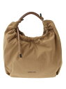 CONVERSE TOKYO ROPE HANDLE GATHERED TOTE BAG (LARGE) コンバーストウキョウ バッグ トートバッグ ベージュ ...