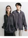 【SALE/34%OFF】SENSE OF PLACE 『ユニセックス』メッシュ衿付きカーディガン センス オブ プレイス トップス カーディガン グリーン ネイビー グレー【RBA_E】【送料無料】