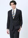 【SALE/30%OFF】TAKA-Q 軽量メッシュ スリムフィット 2ボタンジャケット 紺(セットアップ可能) タカキュー スーツ・フォーマル スーツジャケット ネイビー【RBA_E】【送料無料】