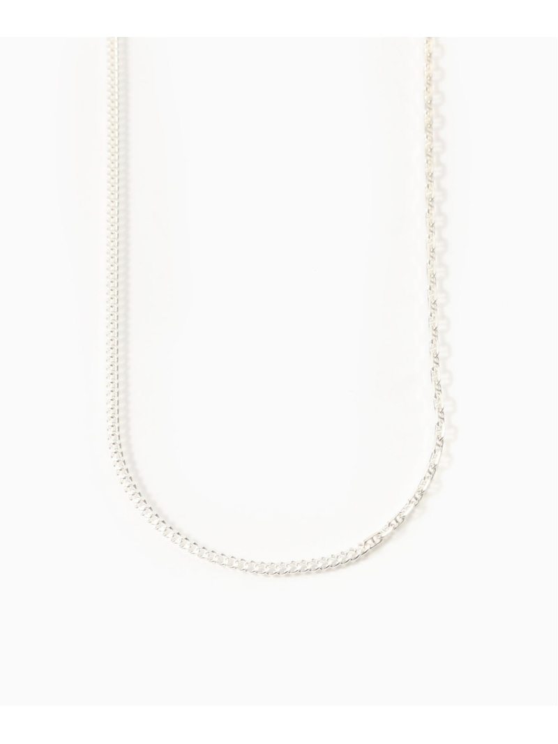 JOINT WORKS JIEDA / ジエダ 925 SILVER SWITCHING NECKLACE ジョイントワークス アクセサリー・腕時計 ネックレス シルバー【送料無料】