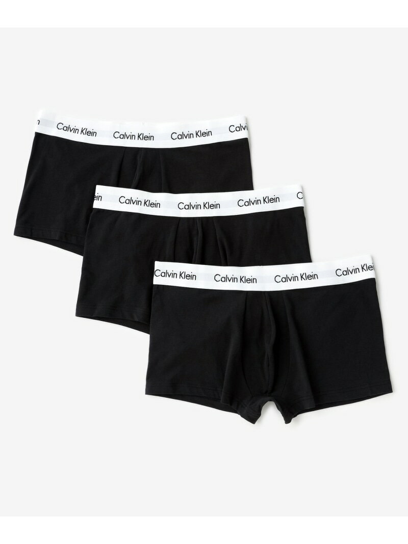 Calvin Klein Underwear (M)【公式ショップ】 カルバンクライン コットン ストレッチ ボクサーパンツ 3 枚パック Calvin Klein Underwear U2664 カルバン・クライン インナー・ルームウェア ボクサーパンツ・トランクス ブラック ホワイト【送料無料】