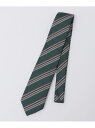 【SALE/40%OFF】SHIPS MEN Puccini: シルク ジャカード レップ ストライプ タイ シップス スーツ・フォーマル ネクタイ・蝶ネクタイ グレー ネイビー【RBA_E】【送料無料】
