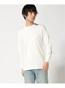Hanes Hanes/(M)HM4-A201 1PSHIRO LONG T-SHIRT ハンドサイン トップス カットソー・Tシャツ ホワイト(4)