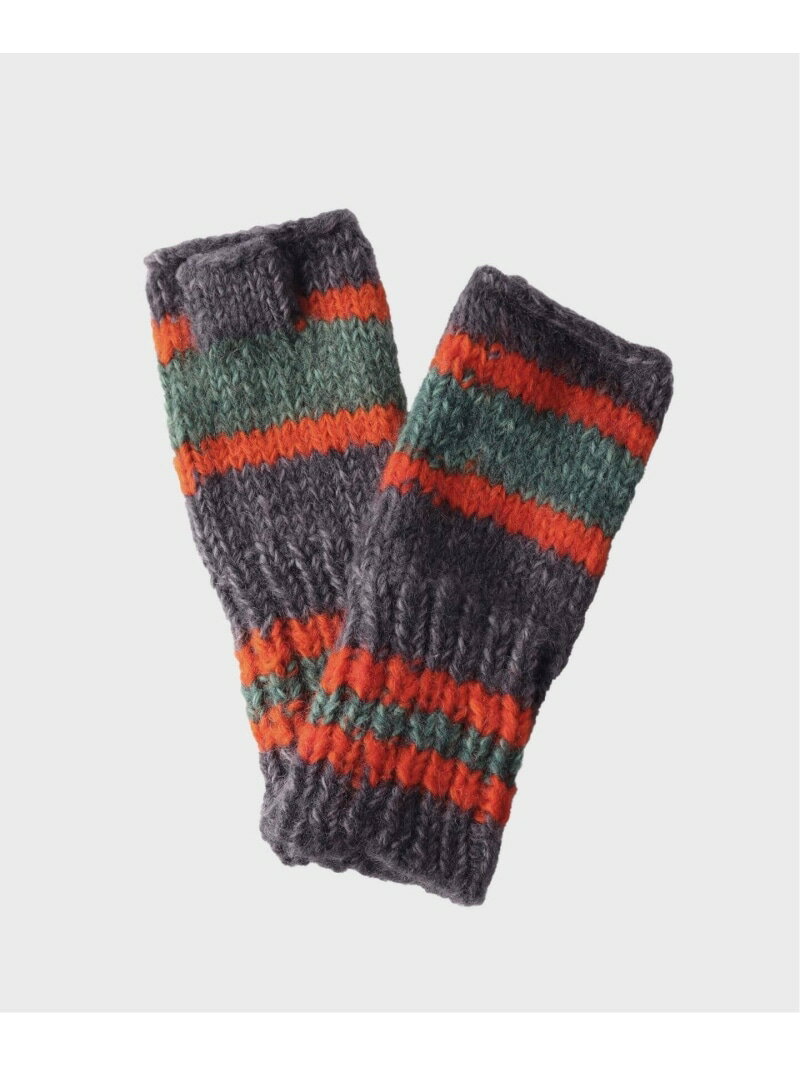 【SALE/30%OFF】B.C STOCK 【SUBLiME/サブライム】HAND KNIT LINE GLOVE/ SB243-0 602 ベーセーストック ファッション雑貨 手袋 ブラック グリーン ブルー ネイビー【RBA_E】
