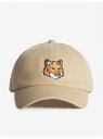 Maison Kitsune Maison Kitsune/(M)FOX HEAD CAP メゾン キツネ 帽子 キャップ ベージュ【送料無料】