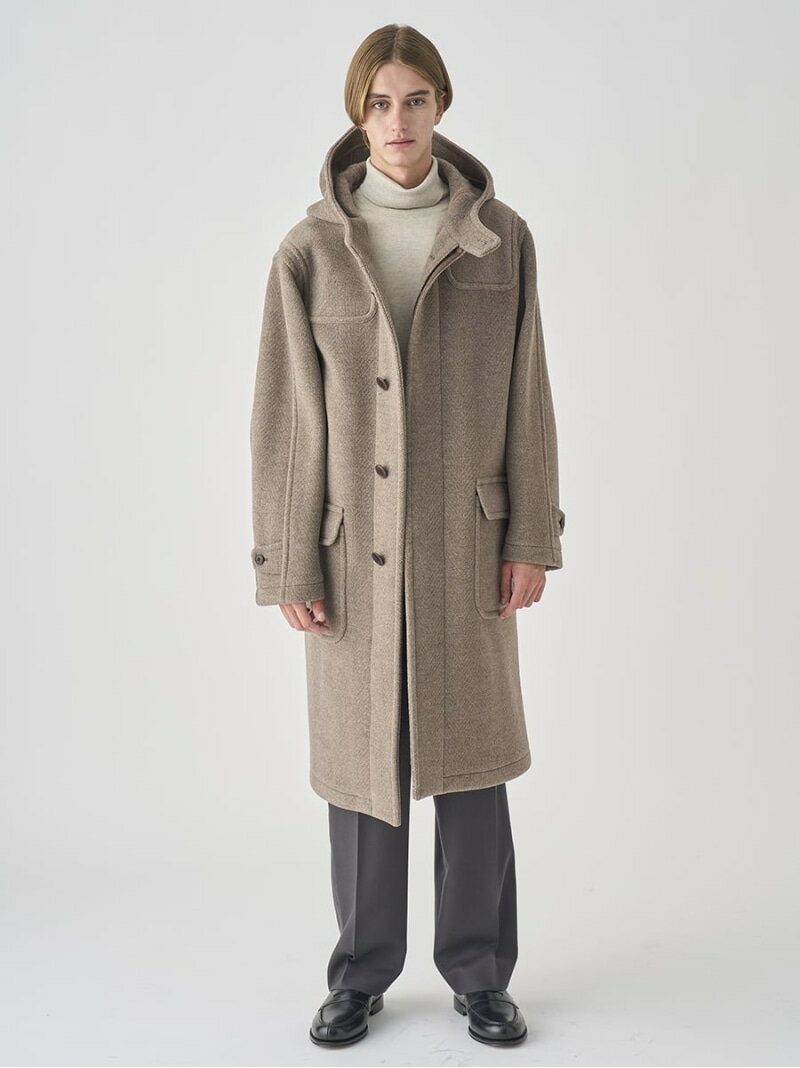 JOHN SMEDLEY 無染色ウール フーデッドロングコート |FC220 ジョンスメドレー ジャケット・アウター その他のジャケット・アウター【送料無料】