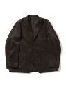 【SALE/40%OFF】SHIPS MEN Southwick Gate Label: コーデュロイ ジャケット (セットアップ対応) シップス ジャケット・アウター テーラードジャケット・ブレザー ブラック ブラウン【RBA_E】【送料無料】