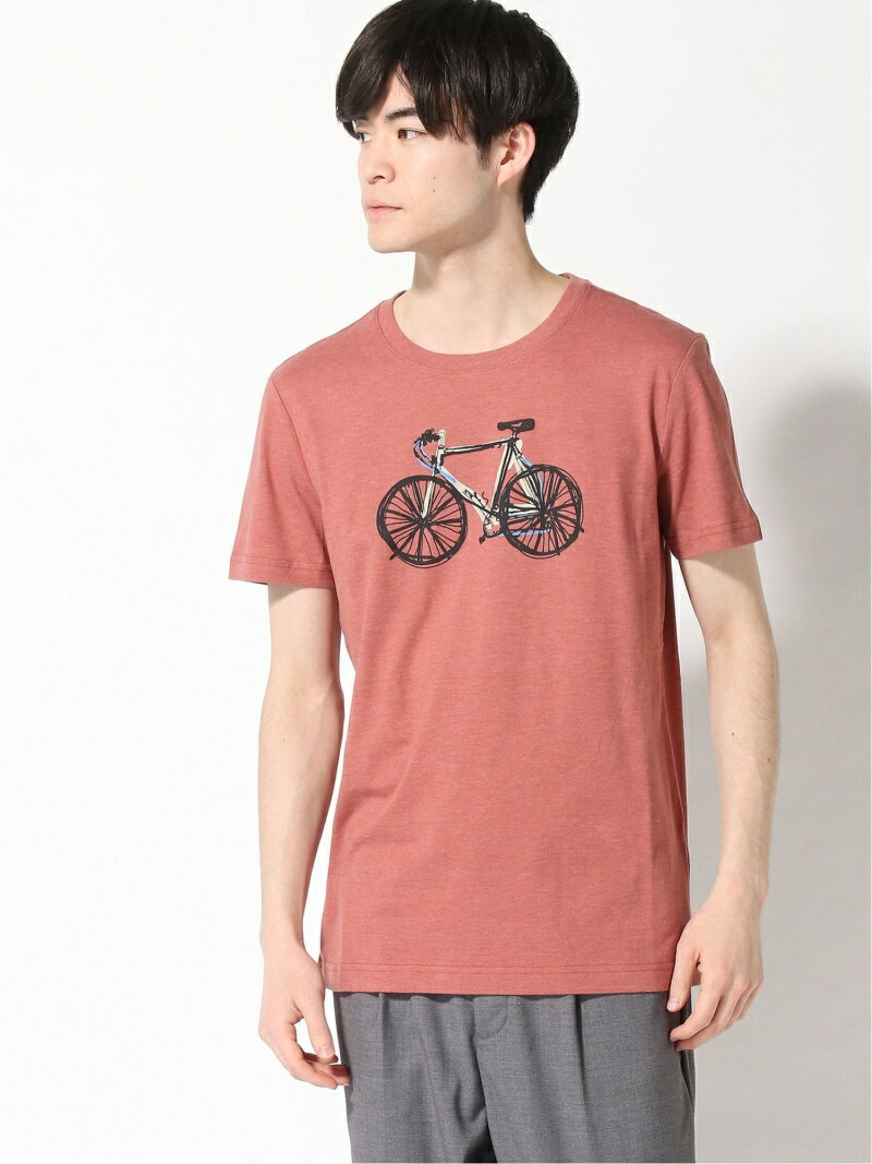 【SALE／83%OFF】BANANA REPUBLIC FACTORY STORE バイクスケッチエコTシャツ バナナ・リパブリック ファクトリーストアー トップス カットソー・Tシャツ ブラウン【RBA_E】