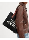 COACH リレー トート 34・コーチ グラフィック コーチ バッグ トートバッグ ブラック【送料無料】