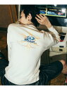 【SALE/70%OFF】PIKO 別注 プリントロゴ クルーネックスウェット 25SS フリークスストア トップス スウェット・トレーナー ブラック オレンジ ホワイト【RBA_E】