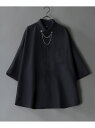 【SALE/30%OFF】Champion シャツ メンズ 半袖 チェーン付き ワイド ドレスシャツ シトリー トップス シャツ・ブラウス ホワイト ブラック【...