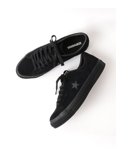 NOLLEY'S goodman 【CONVERSE/コンバース】ONE STAR SUEDE ノーリーズ シューズ・靴 スニーカー ブラック【送料無料】 NOLLEY'S goodman 【CONVERSE/コンバース】ONE STAR SUEDE ノーリーズ シューズ・靴 スニーカー ブラック【送料無料】