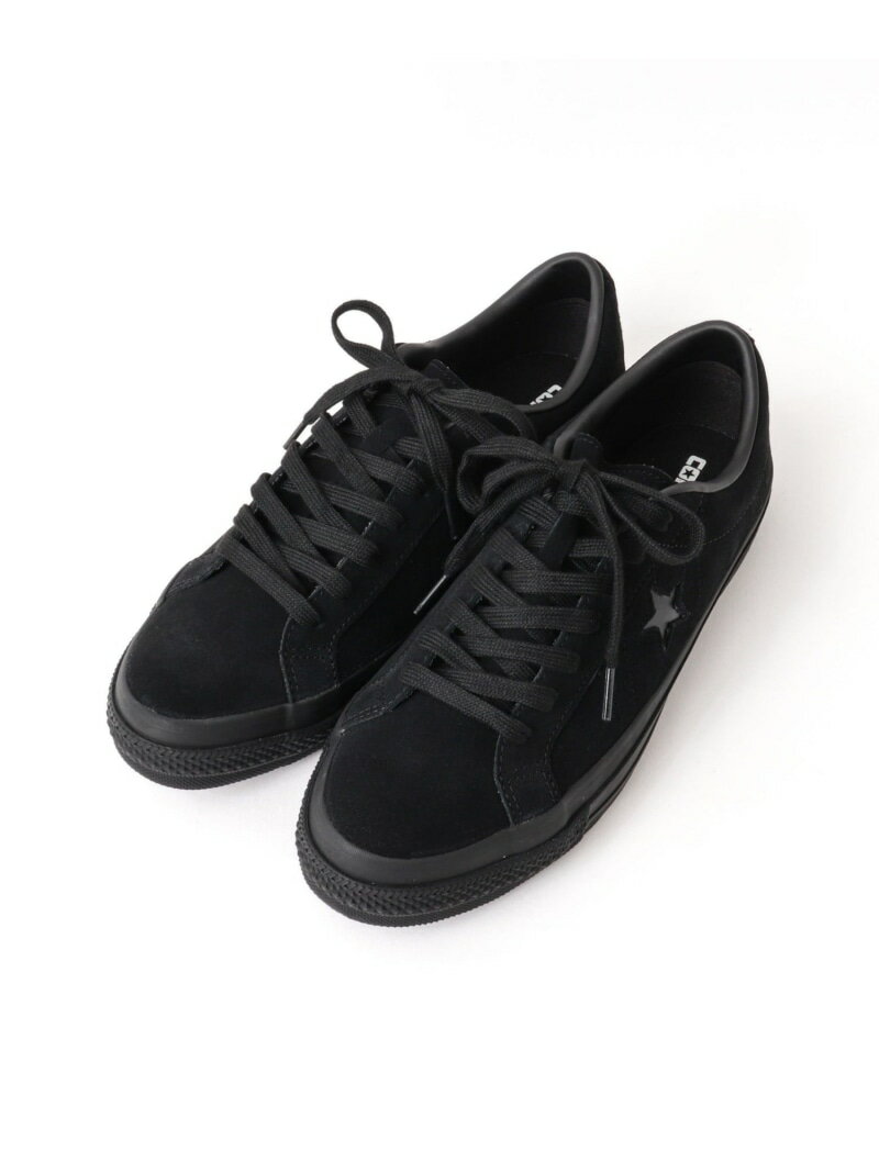NOLLEY'S goodman 【CONVERSE/コンバース】ONE STAR SUEDE ノーリーズ シューズ・靴 スニーカー ブラック【送料無料】