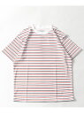 【SALE/50%OFF】SKKONE 吸汗速乾 ドライメッシュ ボーダー柄 半袖Tシャツ ナイラス トップス カットソー・Tシャツ レッド ネイビー ブラック...