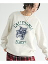 【SALE/50%OFF】CRAFT STANDARD BOUTIQUE 【ユニセックス】裏起毛アニマルカレッジプリントスウェット クラフトスタンダードブティッ...