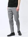 m.f.editorial ストレッチ スリムフィット ノータックスラックス ライトデニム調(セットアップ可能) 【25SS】 メンズ パンツ ボトム カジュア...