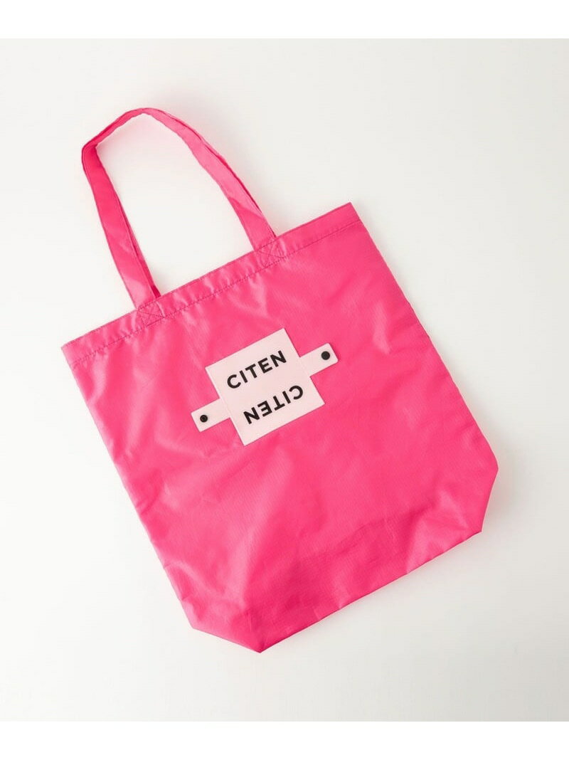 CITEN ＜CITEN＞くるくるパッチン トートバッグ シテン バッグ トートバッグ ブルー カーキグリーン ピンク レッド イエロー ブラック パープル オレンジ グレーのサムネイル