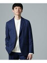 【SALE/30%OFF】NANO universe 「N JACKET PREMIUM」RENU(R)ウール混洗えるサキソニージャケット(セットアップ可) ナノユニバース ジャケット・アウター その他のジャケット・アウター ブラウン ブルー【RBA_E】【送料無料】