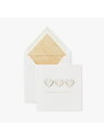 SMYTHSON Wedding Floral Hearts Card スマイソン 文房具 その他の文房具 ホワイト