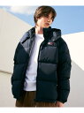 【SALE／40 OFF】TOMMY JEANS ダウンパファージャケット トミーヒルフィガー ジャケット アウター ダウンジャケット ダウンベスト ネイビー ブラック ブルー【RBA_E】【送料無料】