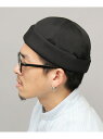 【SALE/10%OFF】A.M.S. A.M.S.別注 / CORDURAポリエステル ロールキャップ エー.エム.エス. 帽子 キャップ ブラック【RBA_...