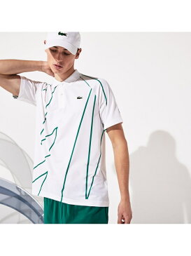 LACOSTE 『ノバク・ジョコビッチ』ウルトラライト仕様ライングラフィックポロシャツ ラコステ カットソー ポロシャツ【送料無料】