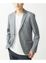 【SALE/20%OFF】MK MICHEL KLEIN homme 【MonoMax 5月号掲載】リネンタッチ楊柳 テーラードジャケット /セットアップ対応 ...