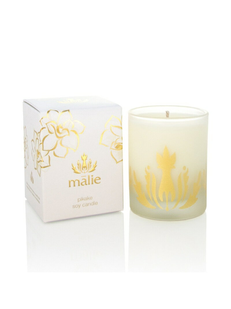 Malie Organics (公式)Soy Candle Pikake マリエオーガ二クス インテリア 生活雑貨 ディフューザー お香 アロマオイル キャンドル【送料無料】