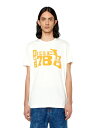 【SALE／40%OFF】DIESEL メンズ Tシャツ グラフィック ロゴ ディーゼル トップス カットソー・Tシャツ ホワイト ブラック グレー ブルー【RBA_E】【送料無料】