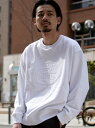 【SALE/60%OFF】BEAMS MEN LACOSTE × BEAMS / 別注 ロゴ スウェットシャツ ビームス メン カットソー カットソーその他 ホワイト ネイビー ブラック ベージュ【RBA_E】【送料無料】