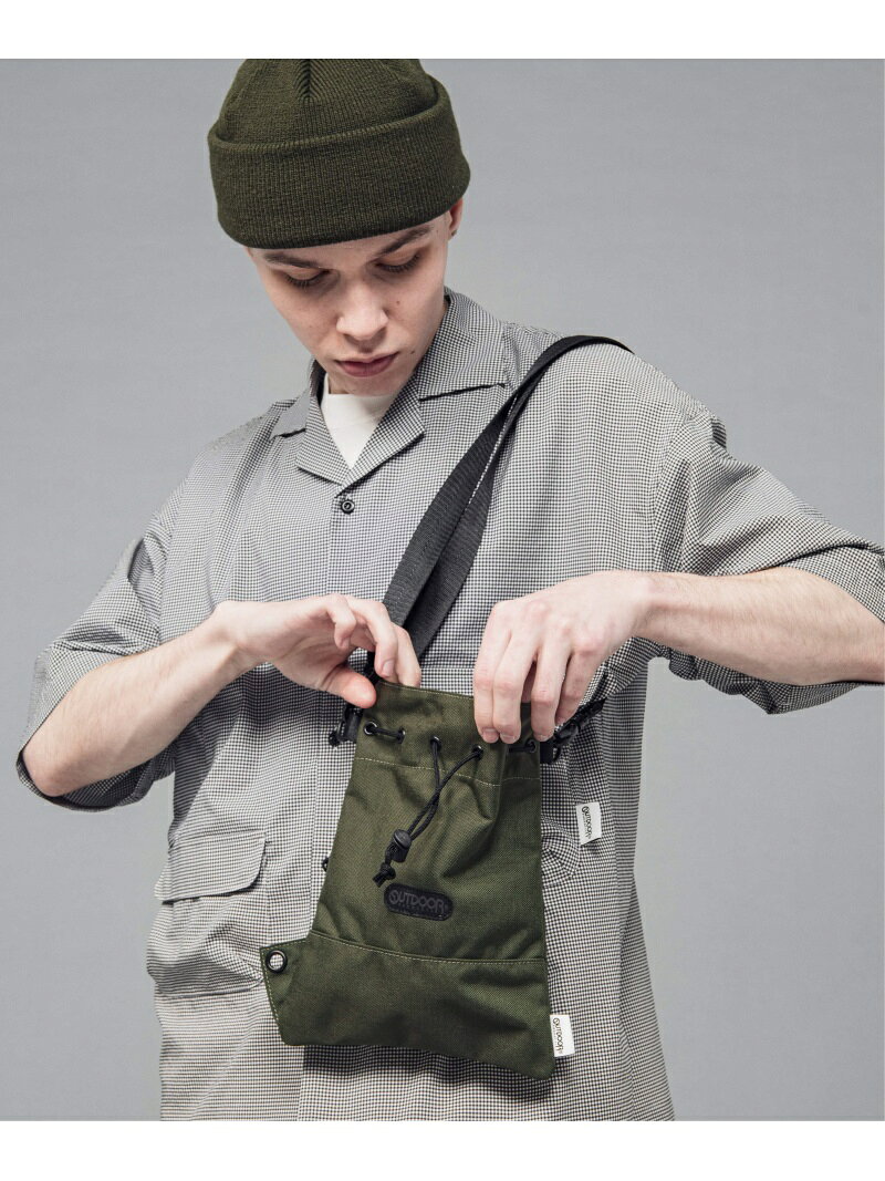お1人様1点限り Mr Olive Outdoor Products Mr Olive 巾着バッグ ミスターオリーブ バッグ ショルダーバッグ カーキ ブラック 先行予約 送料無料 国際ブランド Www Tongnuoec Com