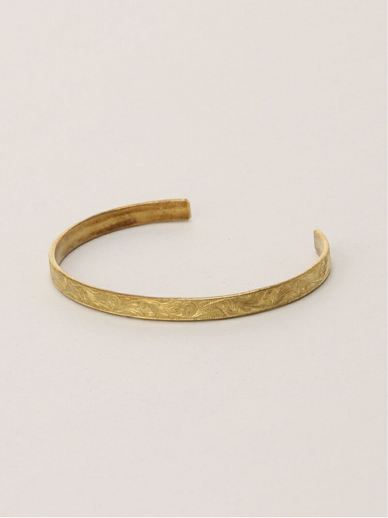 LUGG NAGG LUGG NAGG/(M)BRASS DESIGN BANGLE/唐草デザインバングル ラグナグ アクセサリー・腕時計 ブレスレット・バングル ゴールド シルバー