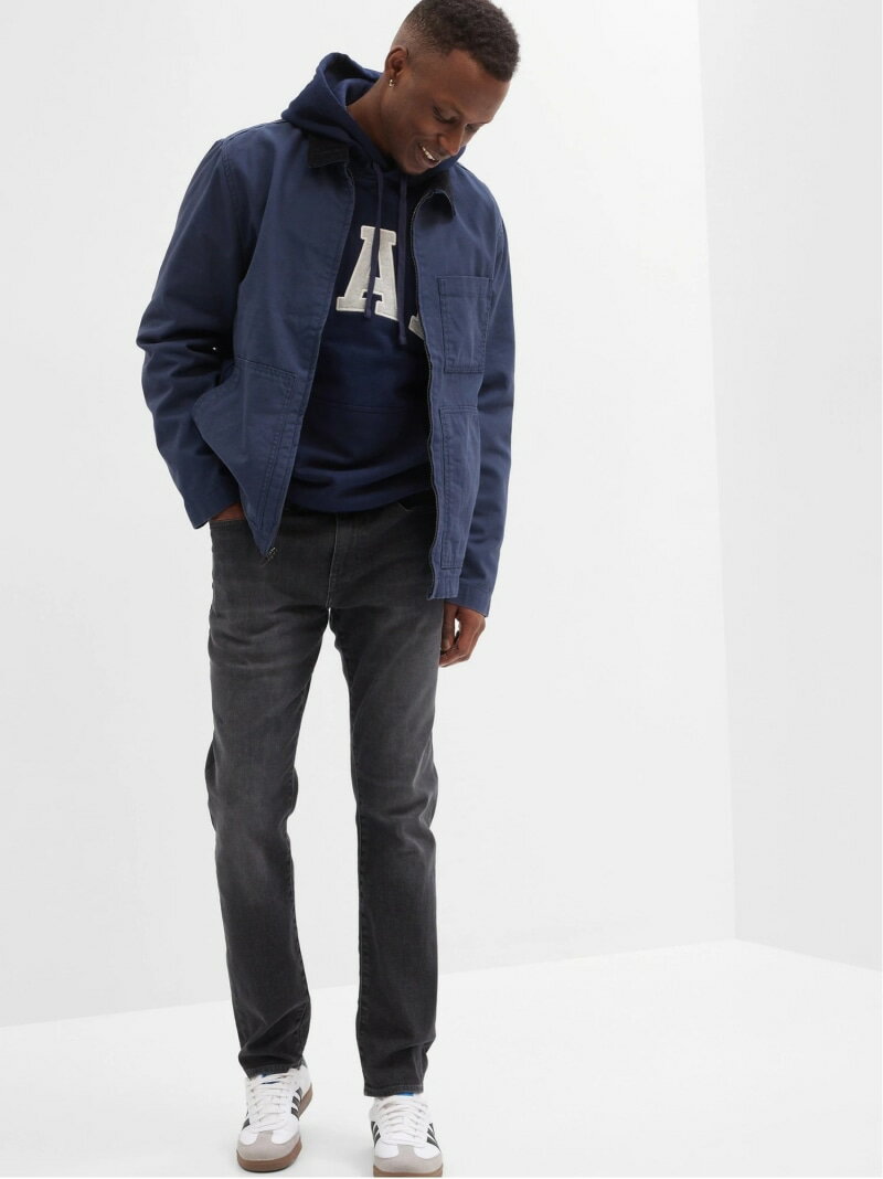 GAP (M)GapFlex ウォッシュウェル ソフトウェア スリムデニム ギャップ パンツ ジーンズ・デニムパンツ ブラック【送料無料】