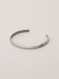 COLLARS LUGG NAGG/(M)【Pirlo/ピルロ】BRASS PLAIN BANGLE/甲丸プレーンバングル ラグナグ アクセサリー・腕時計 ブレスレット・バングル シルバー ゴールド