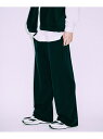 euan. ウォッシャブル ウール ワイドストレート ニットパンツ ロッキーモンロー パンツ その他のパンツ ネイビー ブラウン ブラック【送料無料】(4)