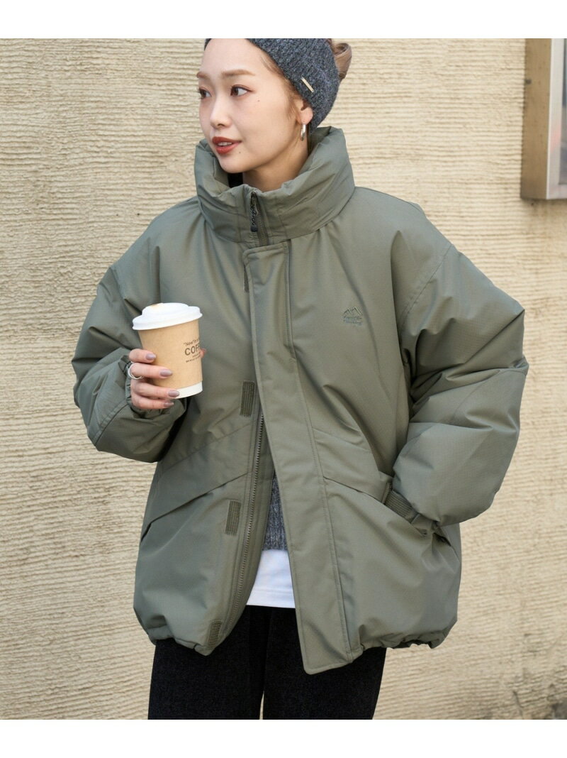 CIAOPANIC TYPY 【Franklin Climbing】ショートブロックモンスターパーカー チャオパニックティピー ジャケット・アウター ダウンジャケット・ダウンベスト ベージュ ブラック カーキグリーン【先行予約】*【送料無料】のサムネイル