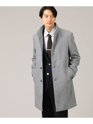 【SALE/28%OFF】TAKEO KIKUCHI 【Sサイズ~】ウールカシミヤ混 ビーバー コート タケオキクチ ジャケット・アウター その他のジャケット・アウター グレー ブラック ネイビー【RBA_E】【送料無料】