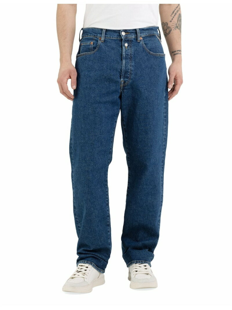 楽天Rakuten Fashion MenREPLAY 9 ZERO 1 コンフォートストレートフィットデニム リプレイ パンツ ジーンズ・デニムパンツ ネイビー【送料無料】