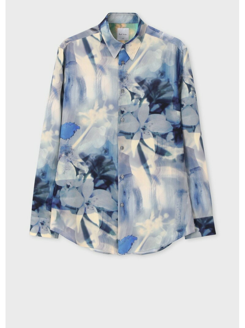 Paul Smith "Painted Photograph" シャツ ポール・スミス トップス シャツ・ブラウス ブルー ブラウン グリーン【送料無料】のサムネイル